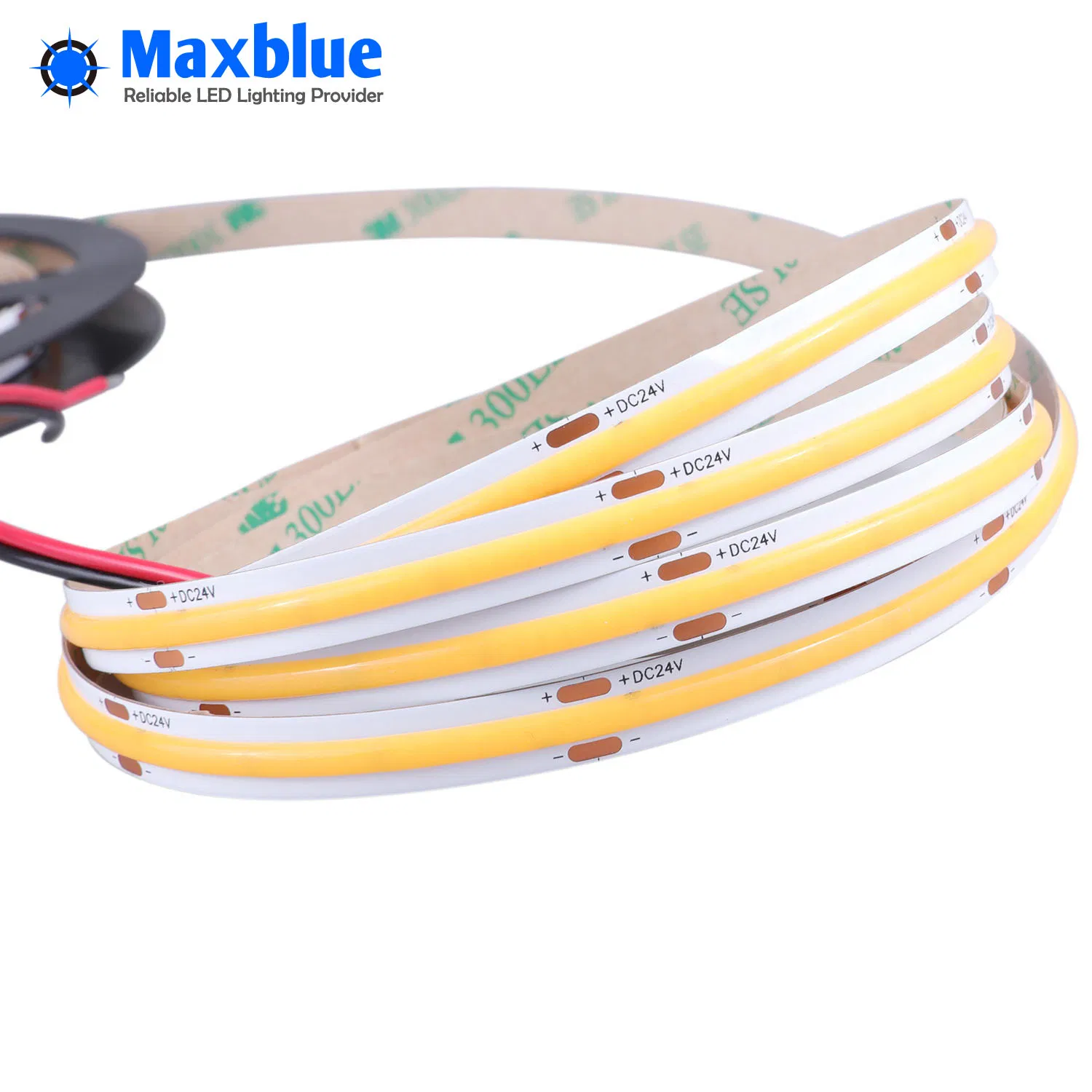 Ra90+ Faixa de Luz Linear LED Flexível Chip em Placa COB