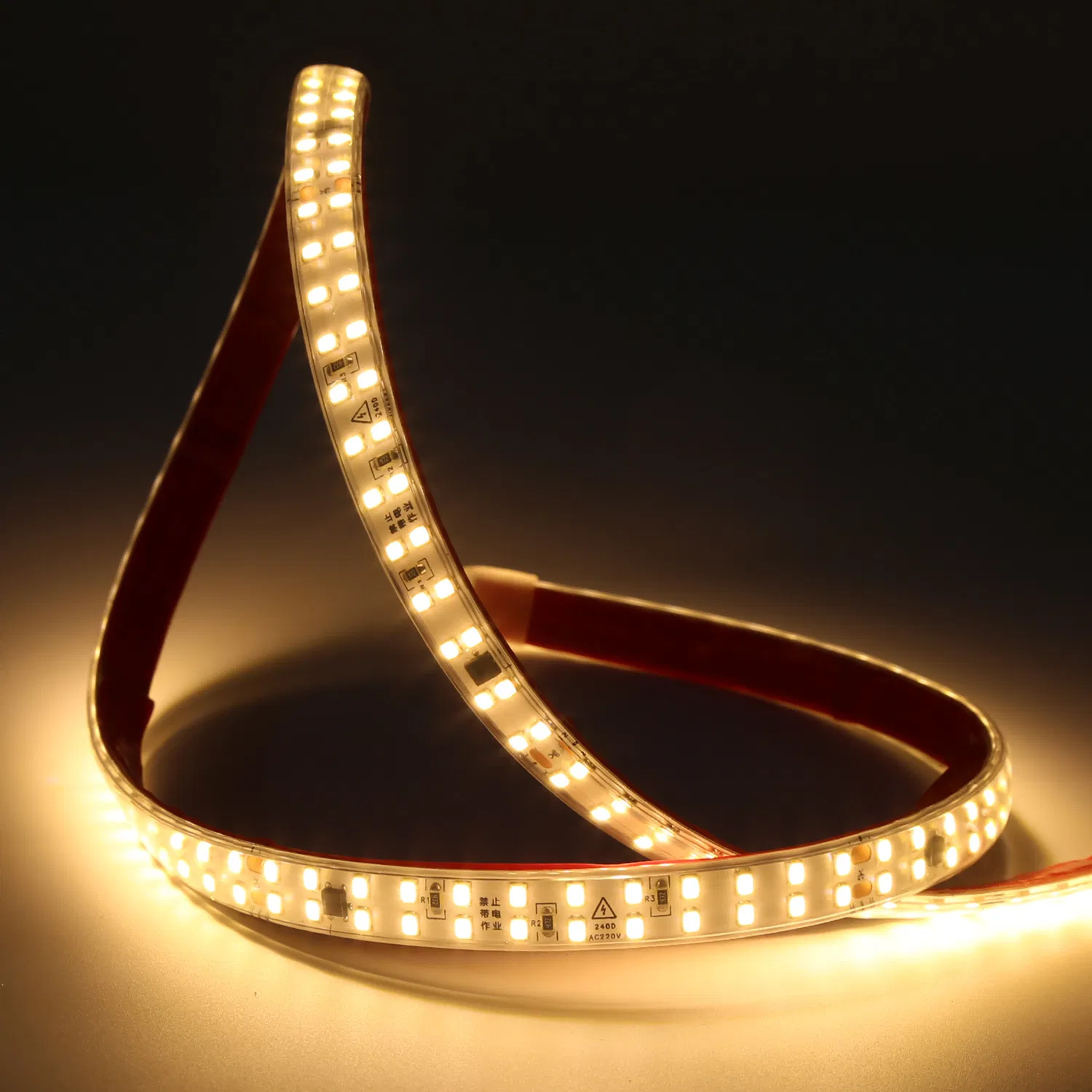 2835-240d-11mm Driver Grátis IP65 Fita de LED Flexível à Prova d'Água Economizadora de Energia Durável para Uso Industrial e Comercial Fita de LED RGB