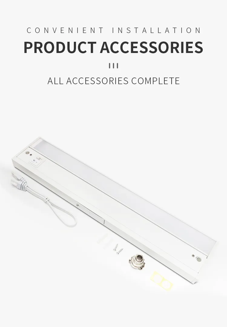 24V Luzes de Armário LED Iluminação Linear de Faixa para Closet