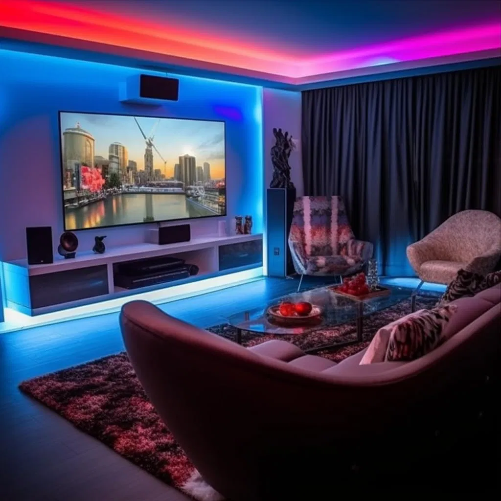 Cor dos Sonhos RGB COB 24V 720LEDs/M Fluxo de Água Pixel Fita LED