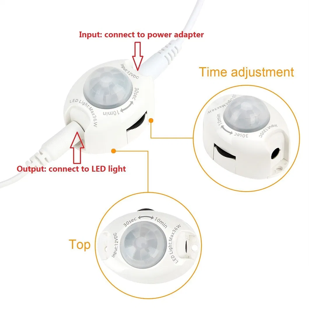 Kit de Luz LED para TV Alimentado por USB Luz de Fundo Sem Fio 4 Fitas