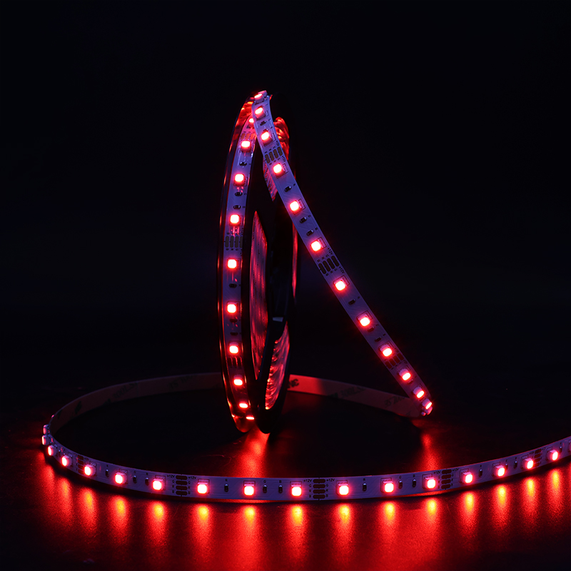 OEM ODM SMD3535 Fita de LED RGB 24V 120LEDs Dimerizável com Controle Remoto Eficiente em Energia para Armário, Escada, Luz de Fundo de TV, Paisagismo, Comercial