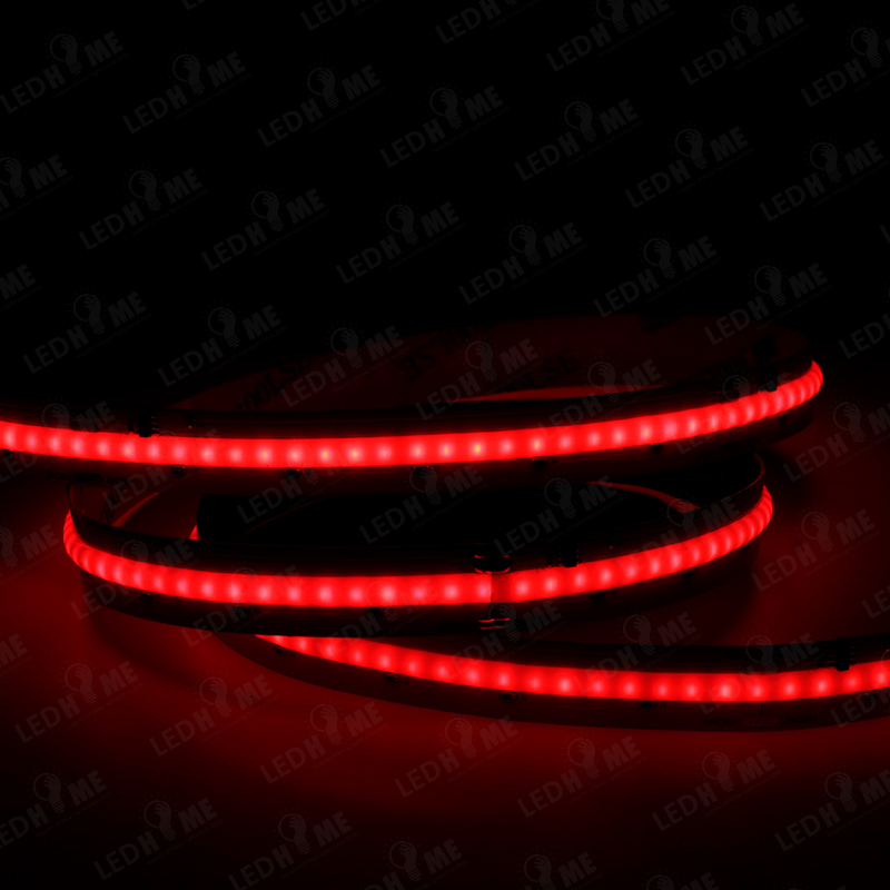 12V 24V 480chips/M Luz de fita LED RGB RGBW Rgbwcct COB 3000K 4000K 6500K Fitas LED COB flexíveis de alta densidade
