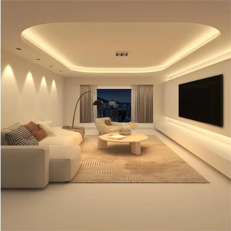 Fitas de LED SMD Ultra Brilhantes Flexíveis 12V 2835 Usadas para Casa, Hotel, Shopping