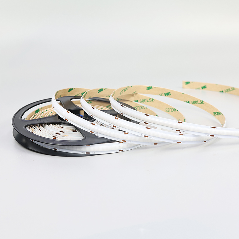Fita LED COB RGB OEM ODM 840LEDs 24V Fita COB flexível para decoração de natal