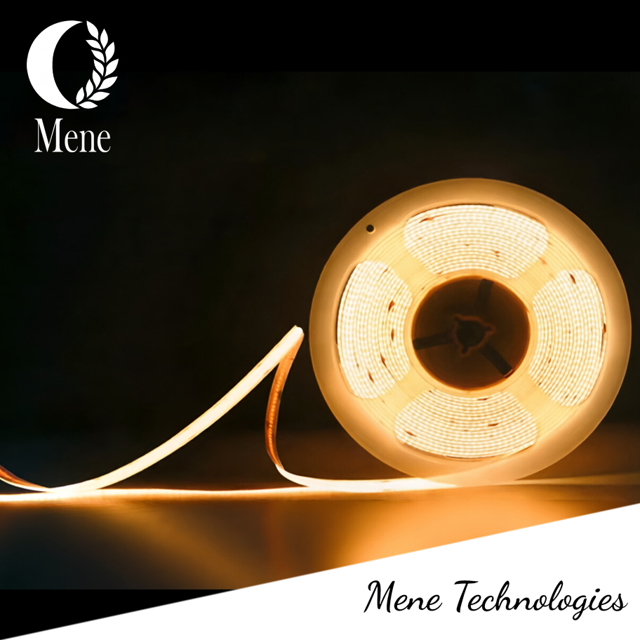 Fita de LED COB 12V 24V IP67 À prova d'água Dimerizável Alta Lúmen para Iluminação Comercial