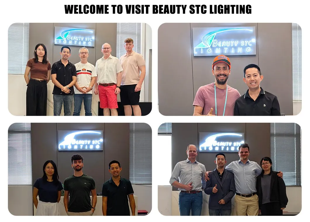 Área de montagem de fitas LED