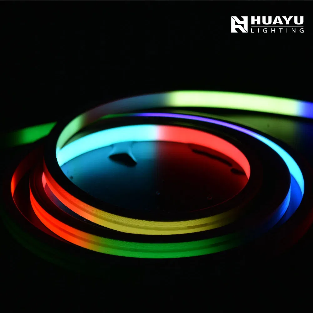 Fita LED Avançada 1615 com Curvatura Frontal Precisa, Simulação de Neon Uniforme, Adesivo Durável, Comprimento Flexível Personalizável, Cor Branca Brilhante