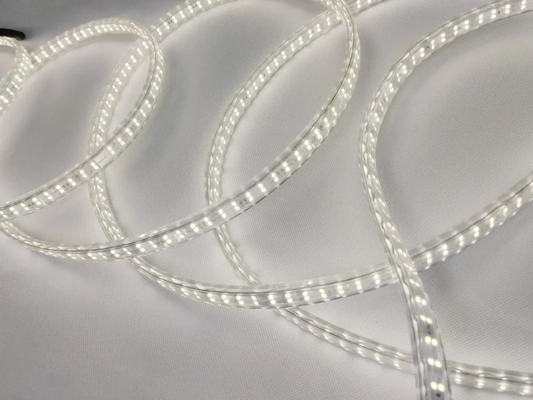 2X180p Fita LED de Iluminação Dupla Lateral Flexível em Tambor 50m Kit Portátil para Iluminação em Canteiro de Obras Uso Interno e Externo
