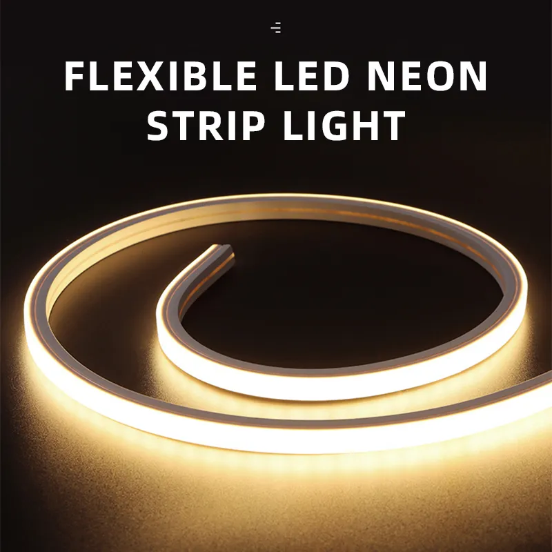 Fita de Neon OEM ODM 24VDC SMD 2835 Ip67 Fita de Led Neon Flexível de Silicone para Placa de Neon