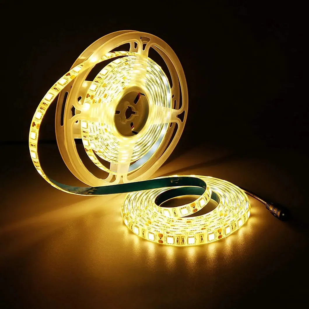 SMD2835 Fita de LED de Alta Brilho DC12V 24V 3000K CRI90 Fita de LED para Iluminação Comercial
