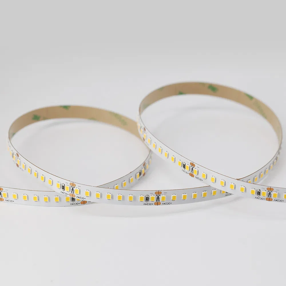 Fita de Luz LED SMD 2835 Decorativa à Prova d'Água para Interior de Alta Luminosidade