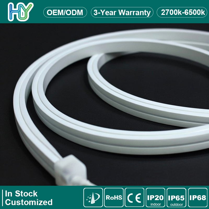 Venda Quente Série Nova de Exterior Top Bend Ns-Qh1010t Fita de Neon LED IP68 Impermeável Alta Flexibilidade Segurança para Iluminação Neon Permanente