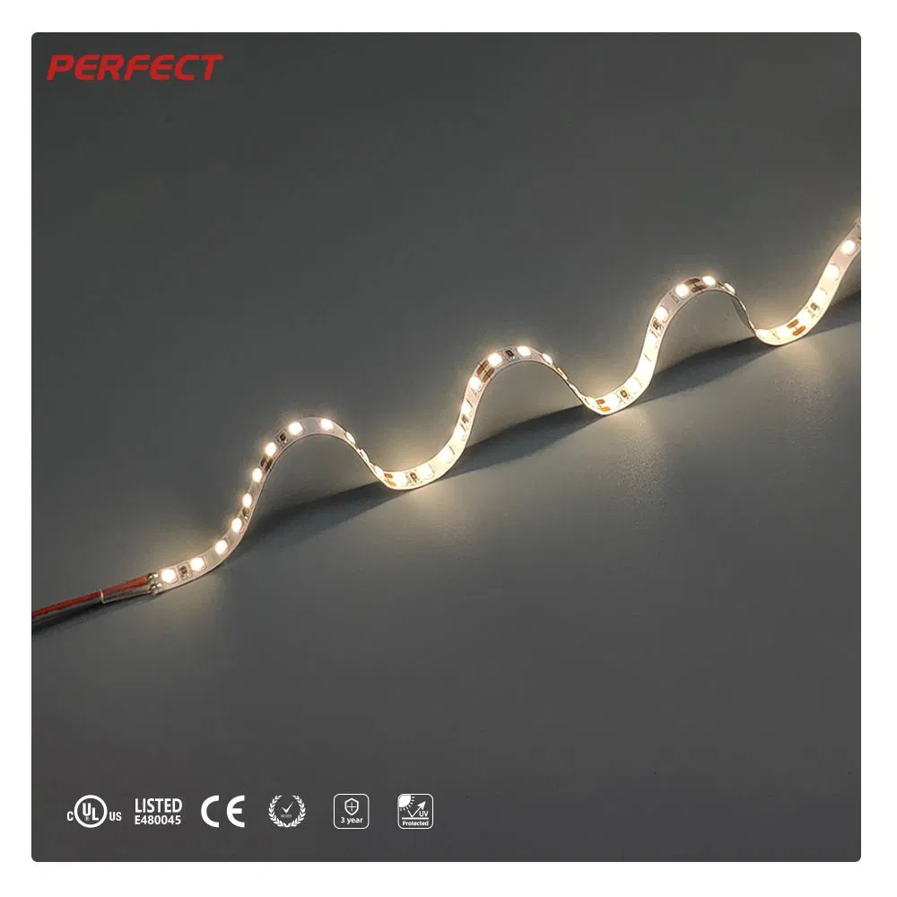 Fitas de LED Brancas Quentes Decorativas 24V 2835 120LED/M
