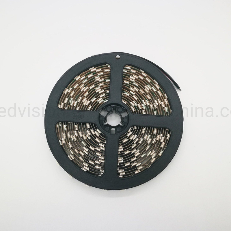 DC12V/24V 10mm Placa de Circuito Impresso SMD5050 60LEDs/m Fita LED Flexível Inteligente RGB, 5m/Roll Luz de Decoração com Mudança de Cor