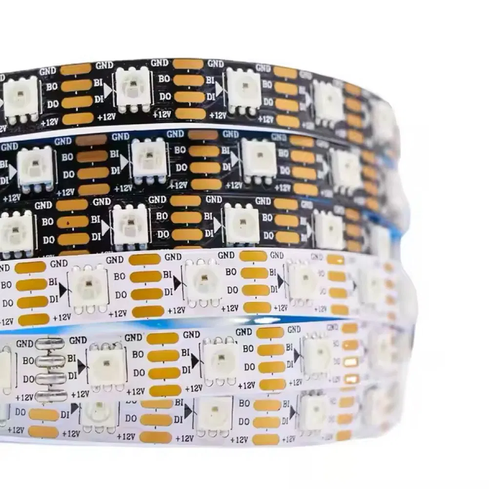 SMD5050 Ws2815 Fita LED inteligente para decoração de sala de jogos