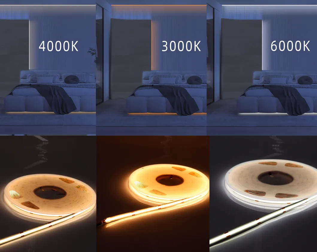 Fita de LED COB Flexibilidade