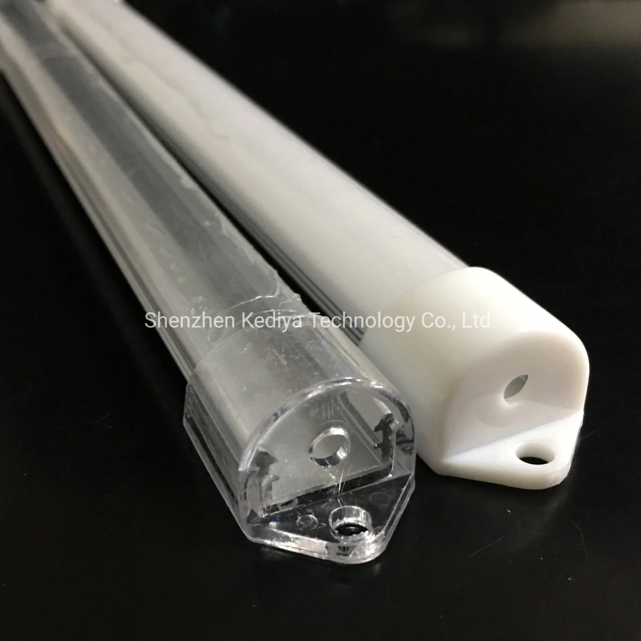Fita de Luz LED de Alta Qualidade 8mm PCB 5m à Prova d'Água Branca 12V 24V Fita de Luz LED COB Flexível para Exterior em Perfil de Alumínio