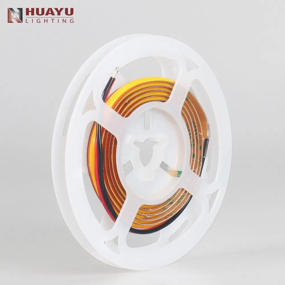 Fita de Luz COB de Alta Densidade Premium - 528 LEDs/M, 8mm Larga, 13W/M, Branco Ajustável 2700K-6500K, 12V Fita COB DC