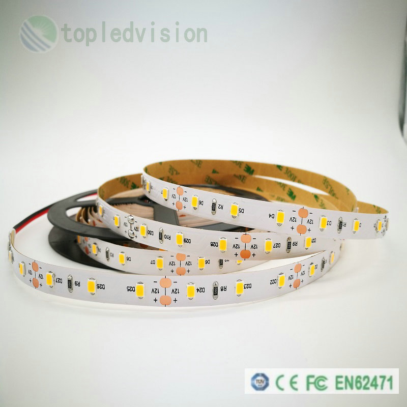 Fita de LED Flexível SMD 24V Alta Brilho à Prova d'Água Luz de LED RGB Controle Inteligente Decoração para Casa Iluminação de Quarto