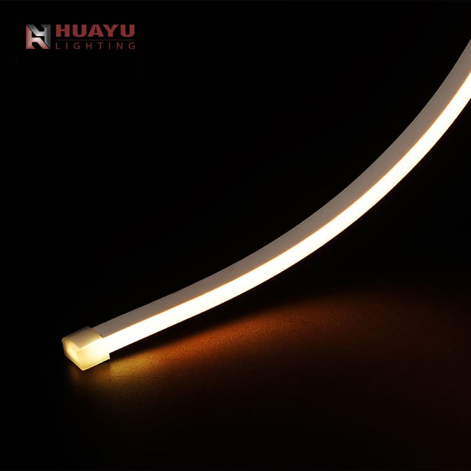 IP67 Fita Neon Decorativa à Prova d'Água para Exterior, 6*13mm Tamanho com Curvatura Lateral 3000K Branco Quente com 5-Year Garantia de Fita LED
