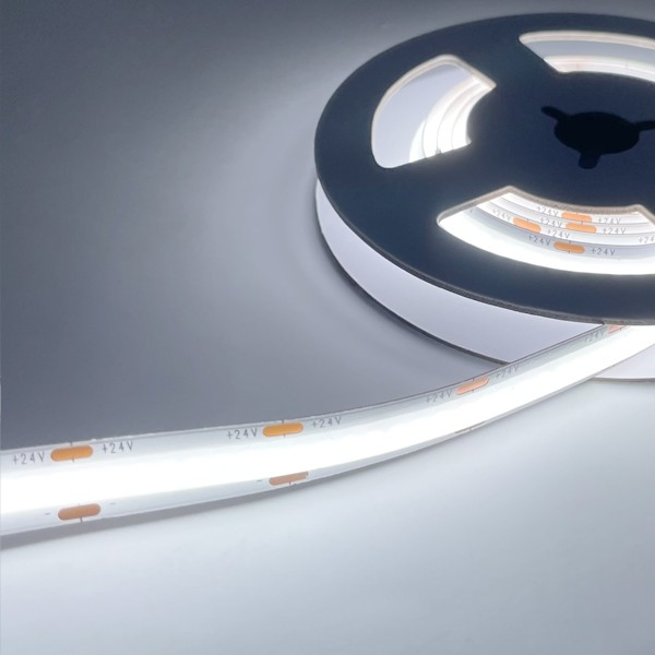 Fita LED Atacadista 24V Flexível de Alta Densidade 320 LEDs/M CRI90 Luz Linear para Iluminação de Escritórios e Cozinhas