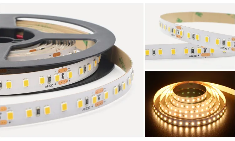 Fita de LED decorativa de cor única vibrante para uso doméstico