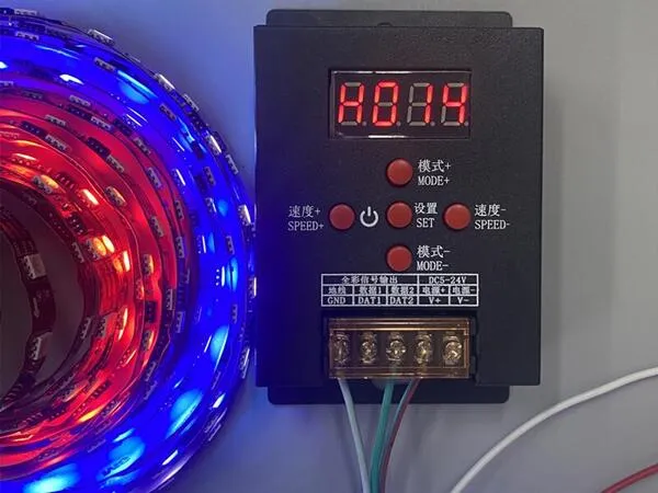 Fita de LED RGB Pixel Programável Mágica Endereçável Fita de Luz RGBW 12V 24V Ws2811 Ws2812b