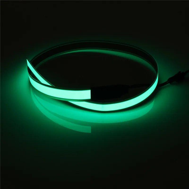 Fita de Luz Fria Decorativa Não Agressiva EL 1 Metros de Comprimento 3V Conjunto de Driver Fita de Luz LED