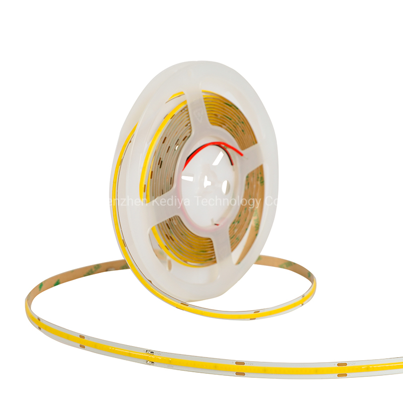 Fita de LED COB Dimmable RGB CCT Versátil para Iluminação Personalizável
