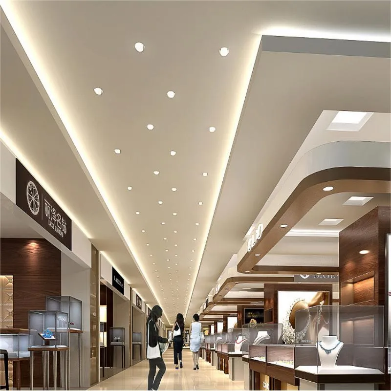 Fitas de LED SMD Ultra Brilhantes Flexíveis 12V 2835 Usadas para Casa, Hotel, Shopping