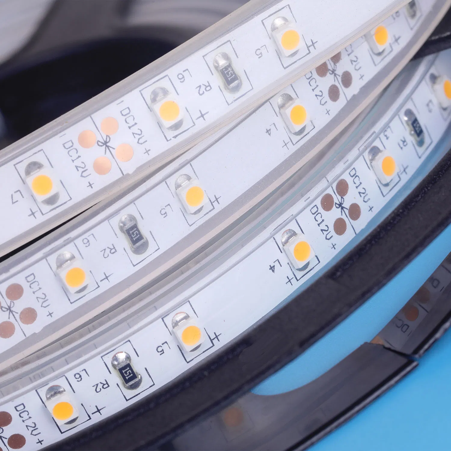 DC24V/DC12V 120LEDs/M CRI Alta Densidade SMD 2835 Fita de LED