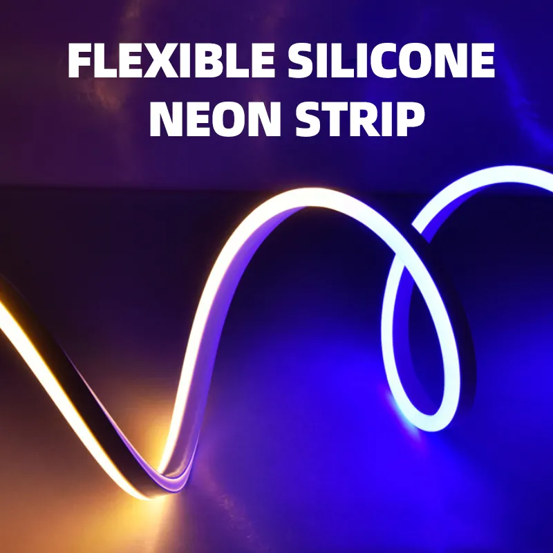 Fita de Neon OEM ODM 24VDC SMD 2835 Ip67 Fita de Led Neon Flexível de Silicone para Placa de Neon