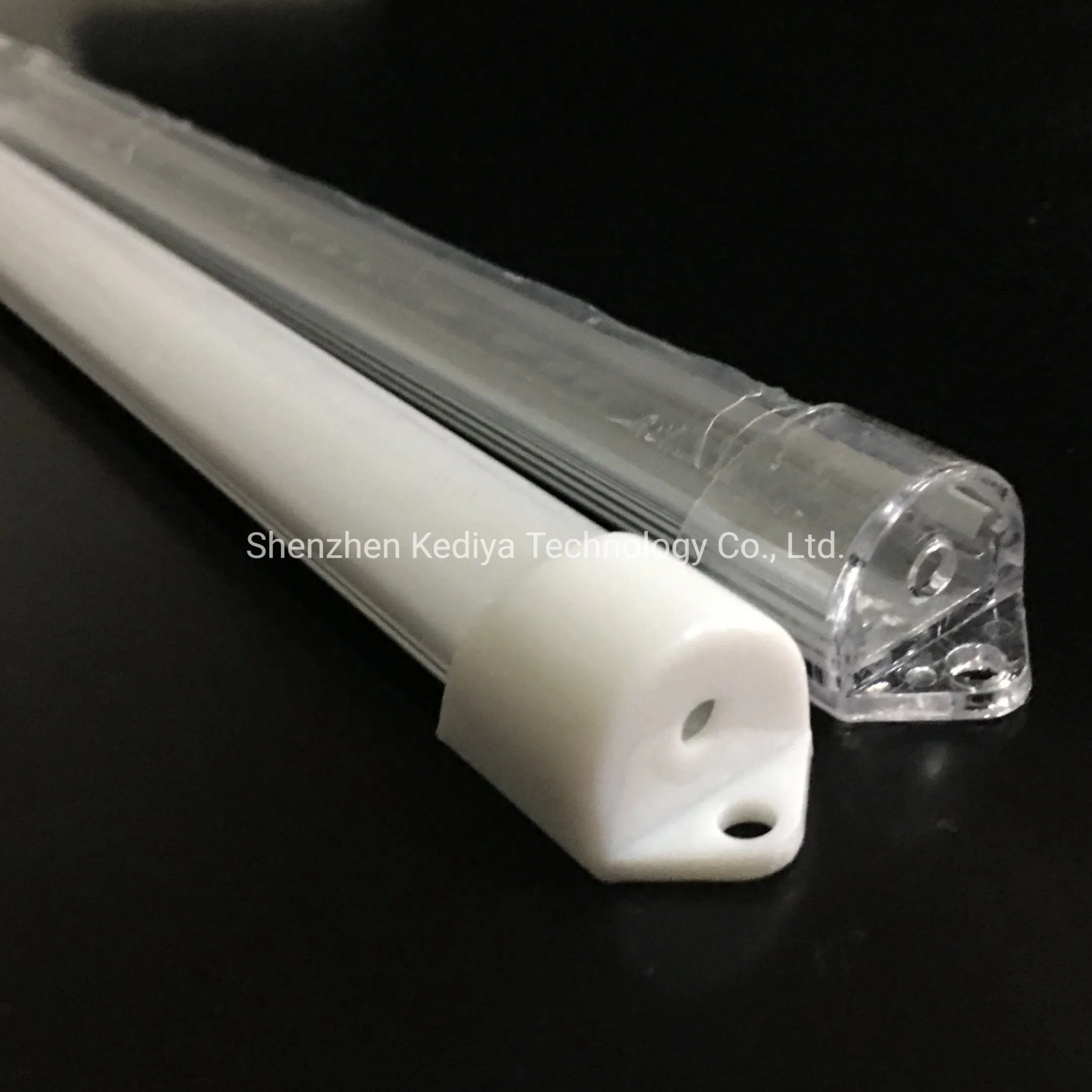 Fita de Luz LED de Alta Qualidade 8mm PCB 5m à Prova d'Água Branca 12V 24V Fita de Luz LED COB Flexível para Exterior em Perfil de Alumínio