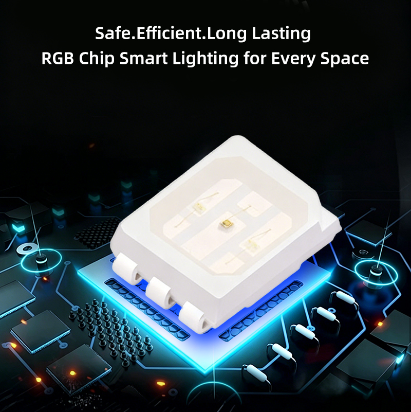 Fitas de Luz Multicoloridas Flexíveis SMD 5050 RGB RGBW RGBWW de Alta Qualidade 12V 24V com Controle Remoto