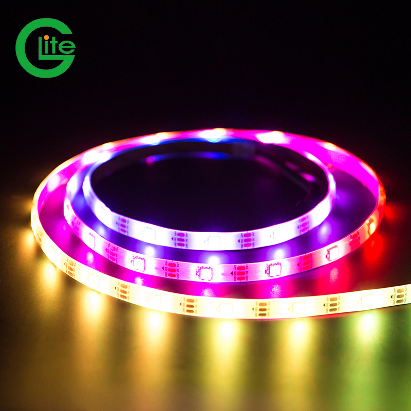 Glite IP67 Fita de LED Endereçável 30 à Prova d'Água Ws2812 Pixel