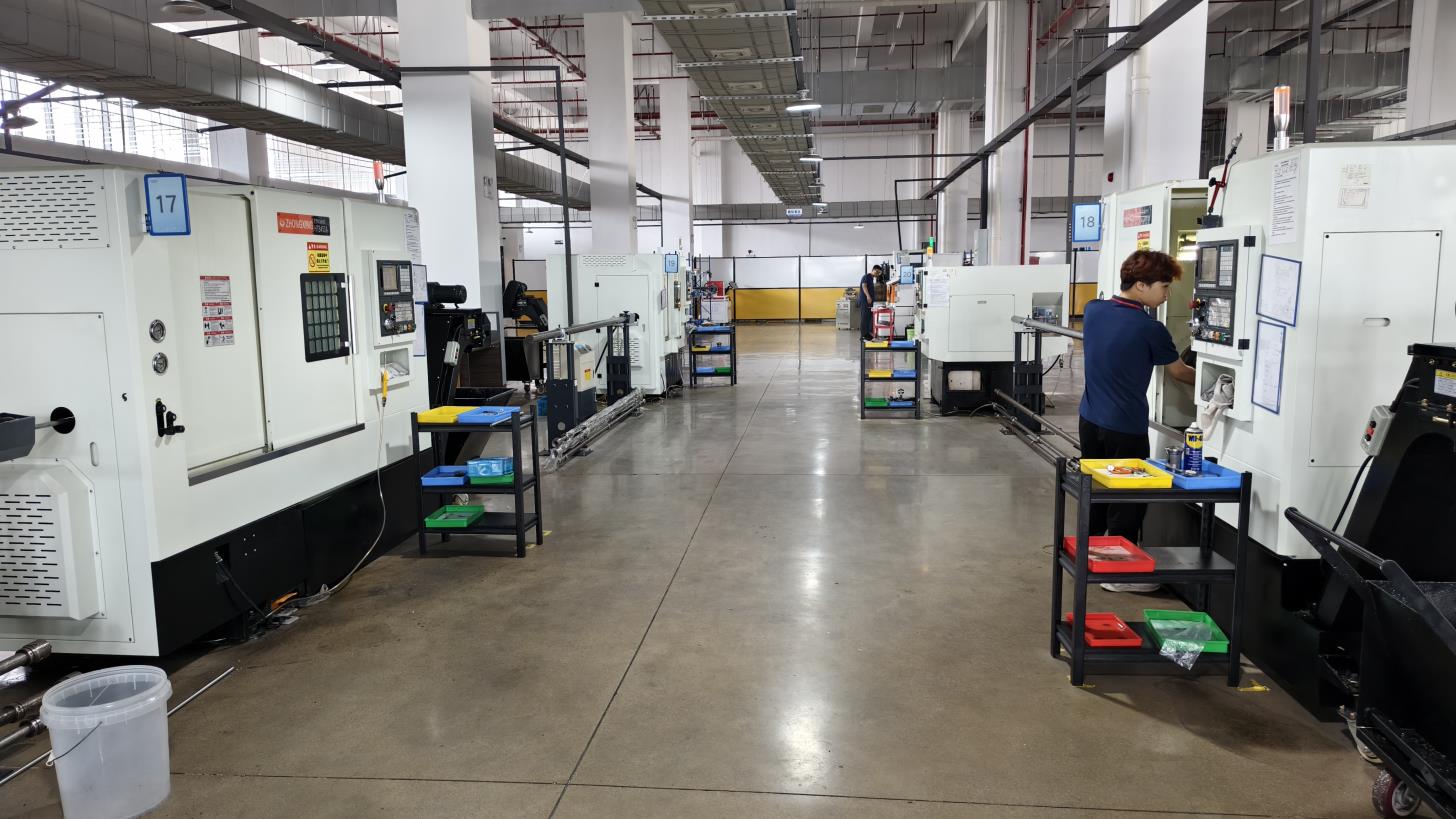CNC lathe machine used in orthopedic bone implant precision machining