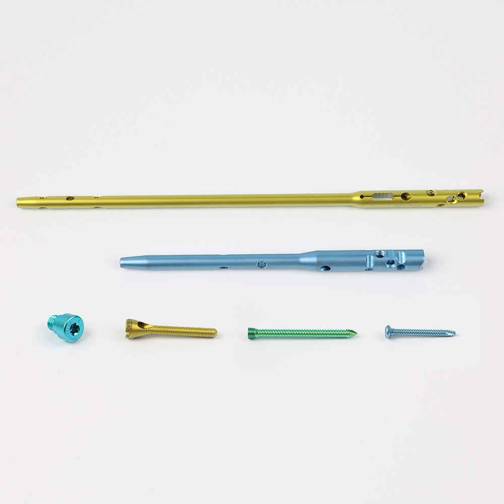Geasure Stock Orthopedic Surgical Humeral Nail for Osteoporotic Bone Fixation Medical Orthopedic