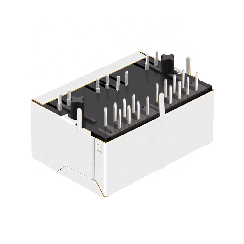 1X2 RJ 45 Modular Connector 8P8C 1840548-1
