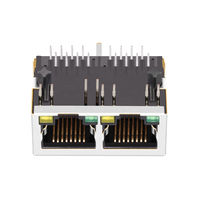 1X2 RJ 45 Modular Connector 8P8C 1840548-1