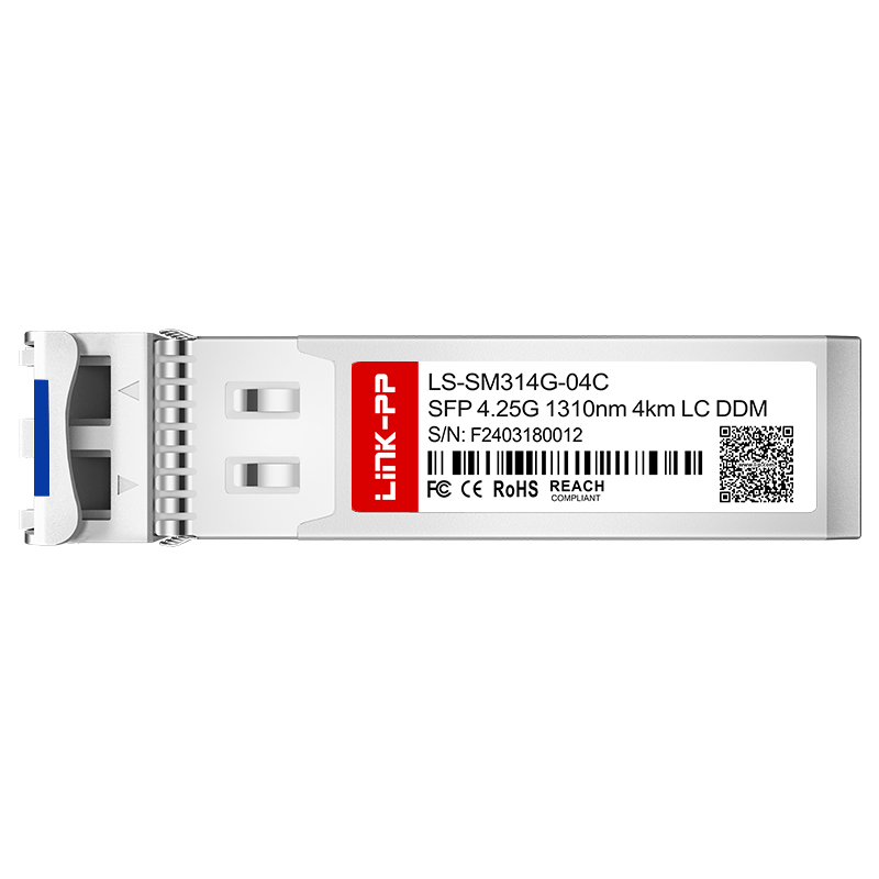 Single Mode SFP 4G 4km 1310nm SMF DDM Duplex LC Optical Transceiver Module