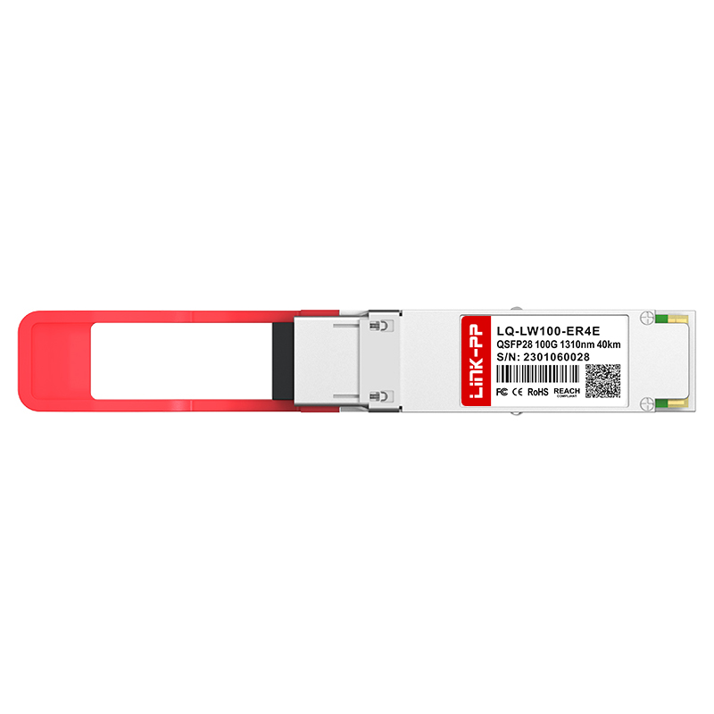 100GBASE-ER4 SMF QSFP28 Transceiver Duplex LC Single Mode 1310nm 100G Optical Module 40km
