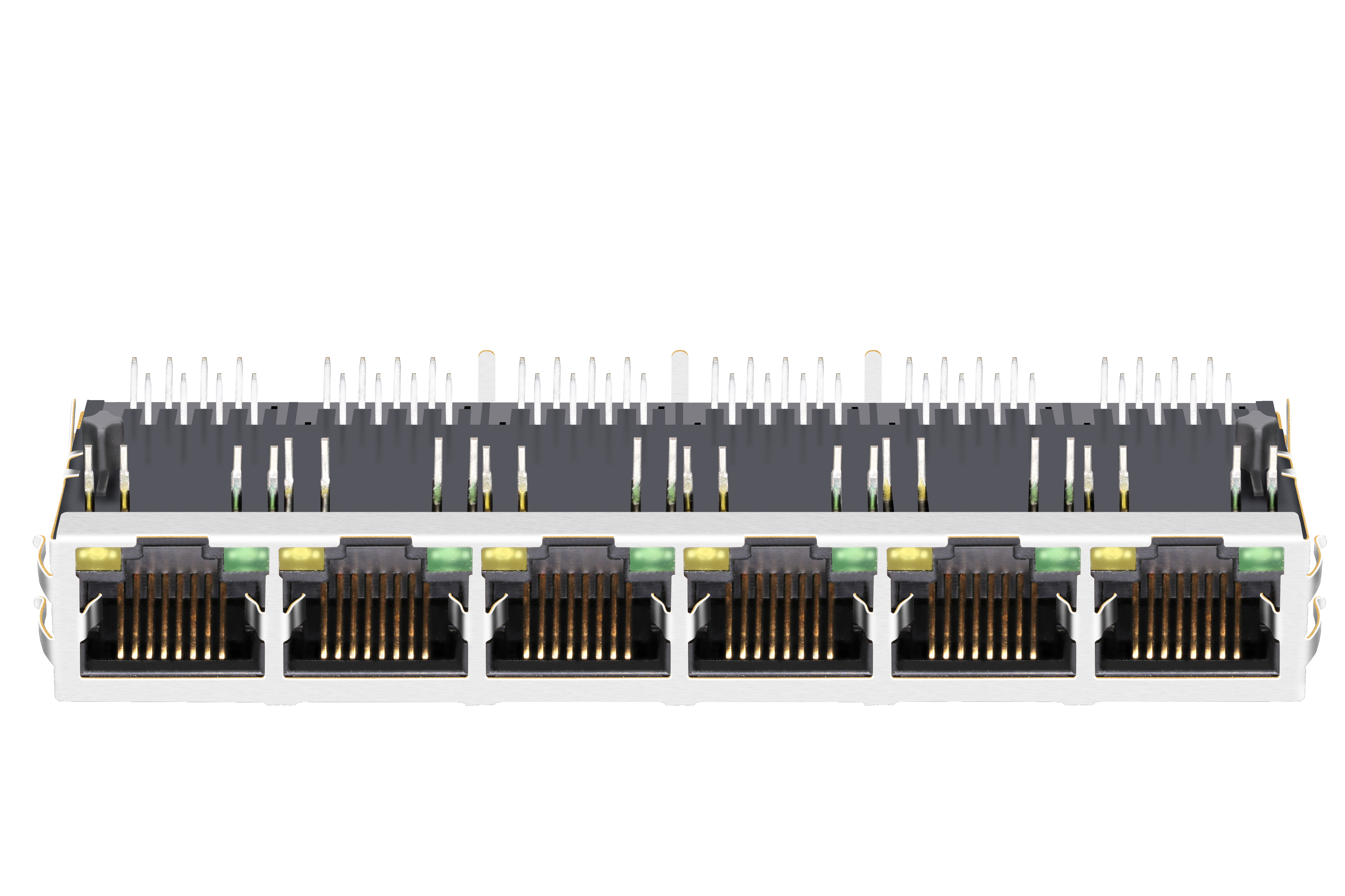 Tyco 1-1840452-1 RJ45 Connector Modular Jack With Magnetics