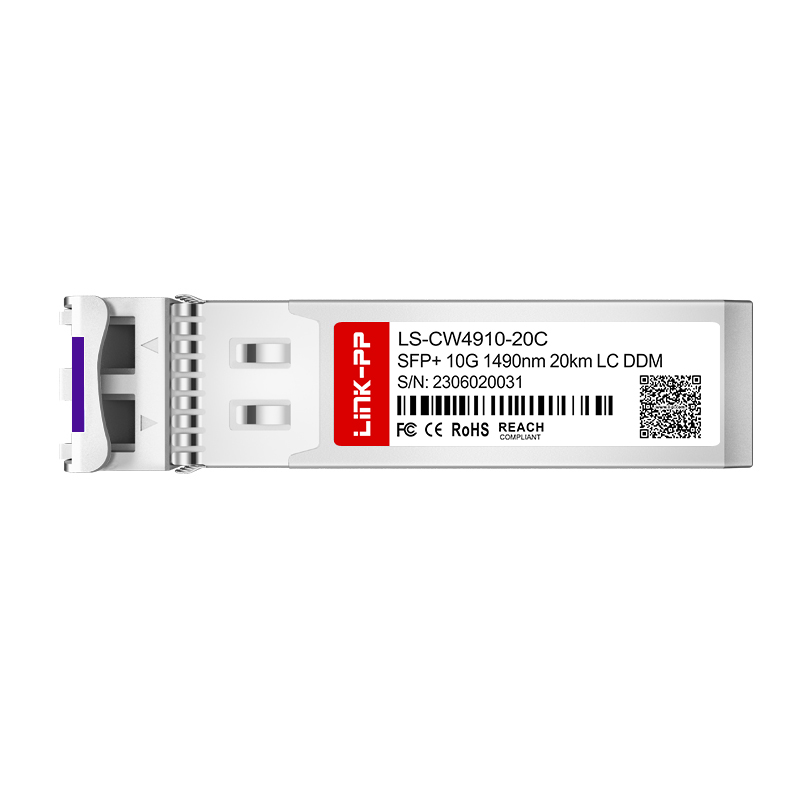 Single Mode 10G CWDM SFP+ Module 20km Duplex LC SMF Optical Transceiver Module