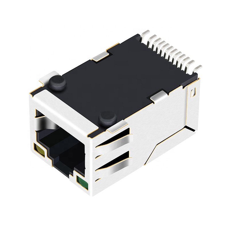 Tab up Surface Mount RJ45 Magjack SMT RJ45 Female Connector