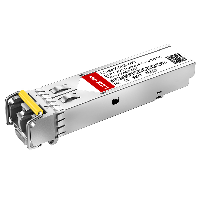 1000BASE-EX SFP 1550nm 40km Duplex LC SMF Fiber Optical Transceiver Module