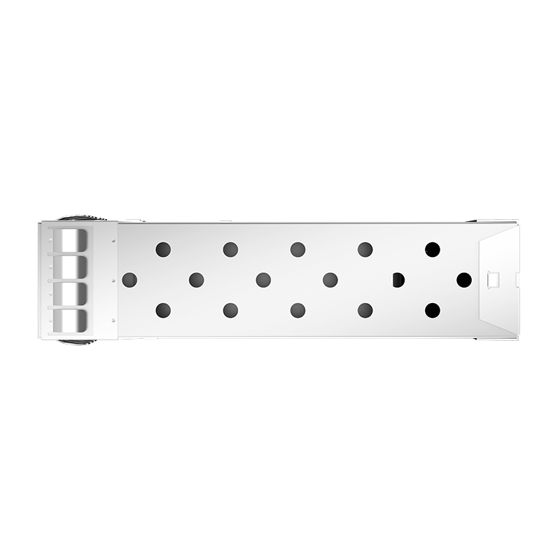 2007492-6 TE Compatible Through Hole 40P Press-Fit 2x1 Ports EMI Shielded SFP+ Cage With Connector
