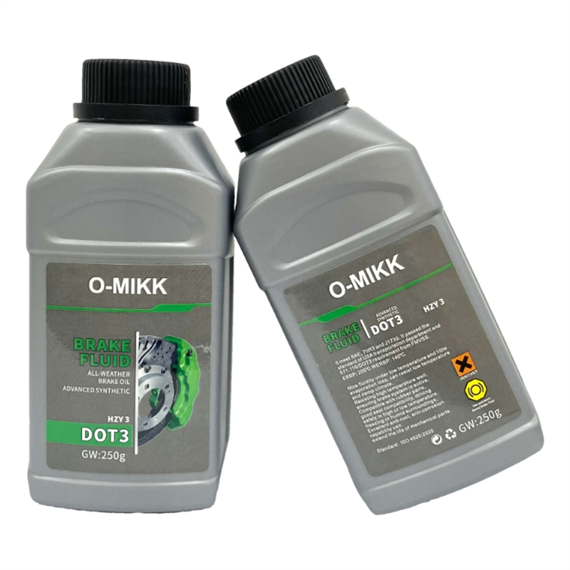 High Quality Car Brake Fluid DOT3 250ml Brake Motor Oil