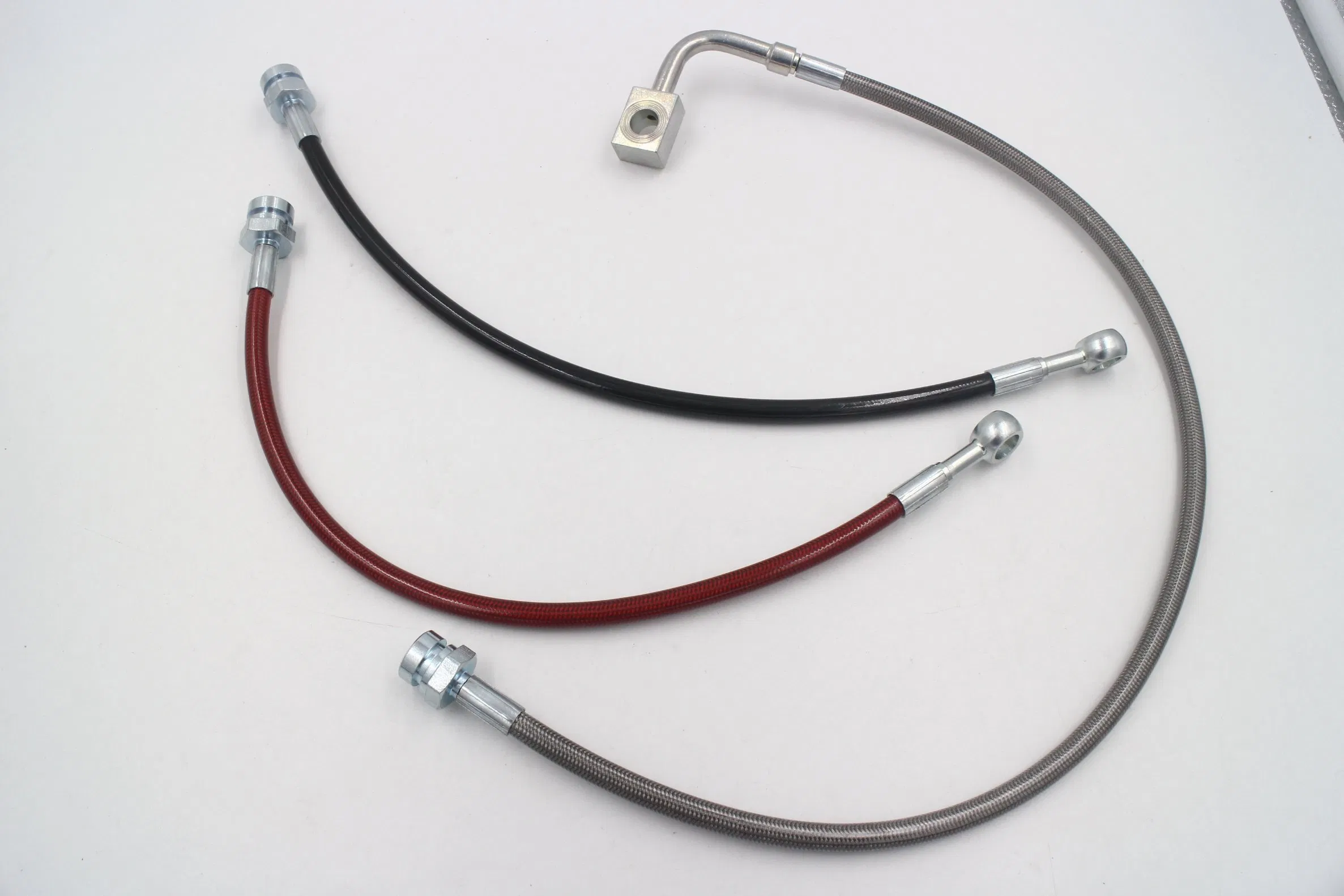 Automotive Brake Systems Stainless Steel Braided Flexible -3 an -4 an Brake Fuel Clutch PTFE Nylon Hose Tube Pipe Cable Kits Line with Fittings for Car Universe