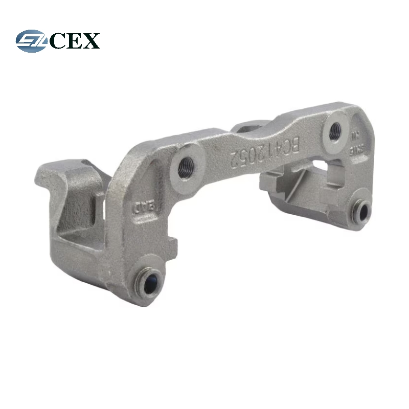 Nodular Cast Iron/Qt600/Qt700 Shell Mold Casting Electroplated Brake Caliper Bracket